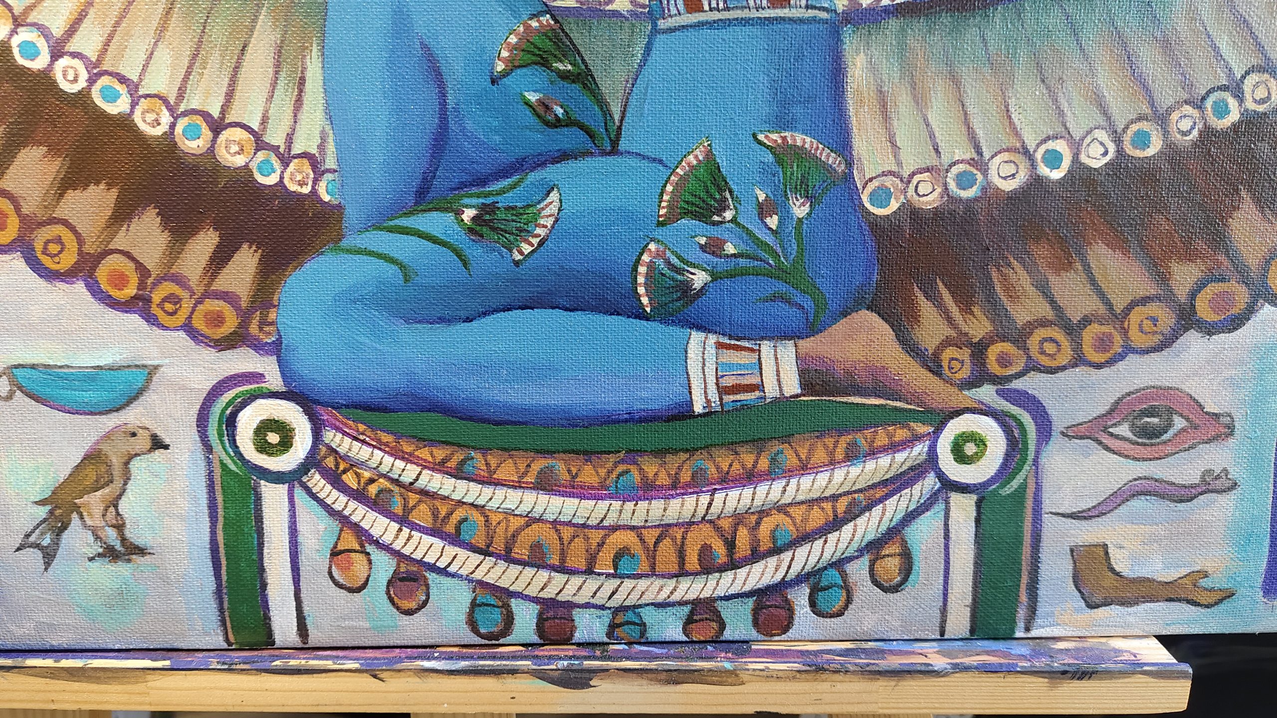 Картина "Богиня Исида" — изображение 4