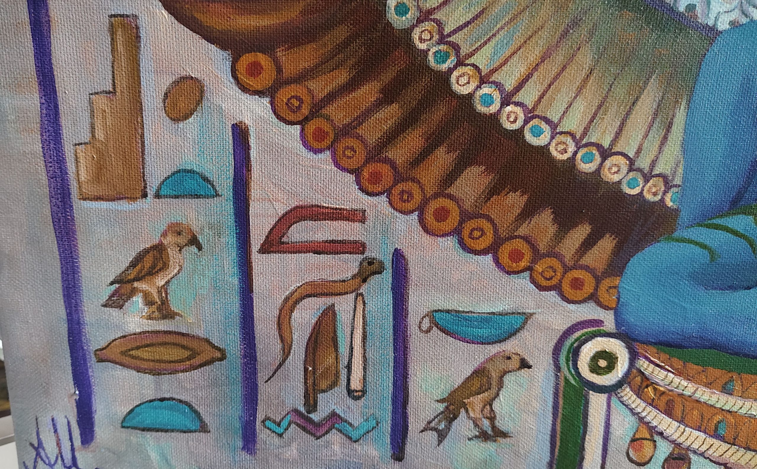 Картина "Богиня Исида" — изображение 2