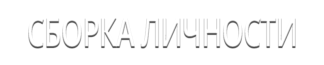 Сборка Личности