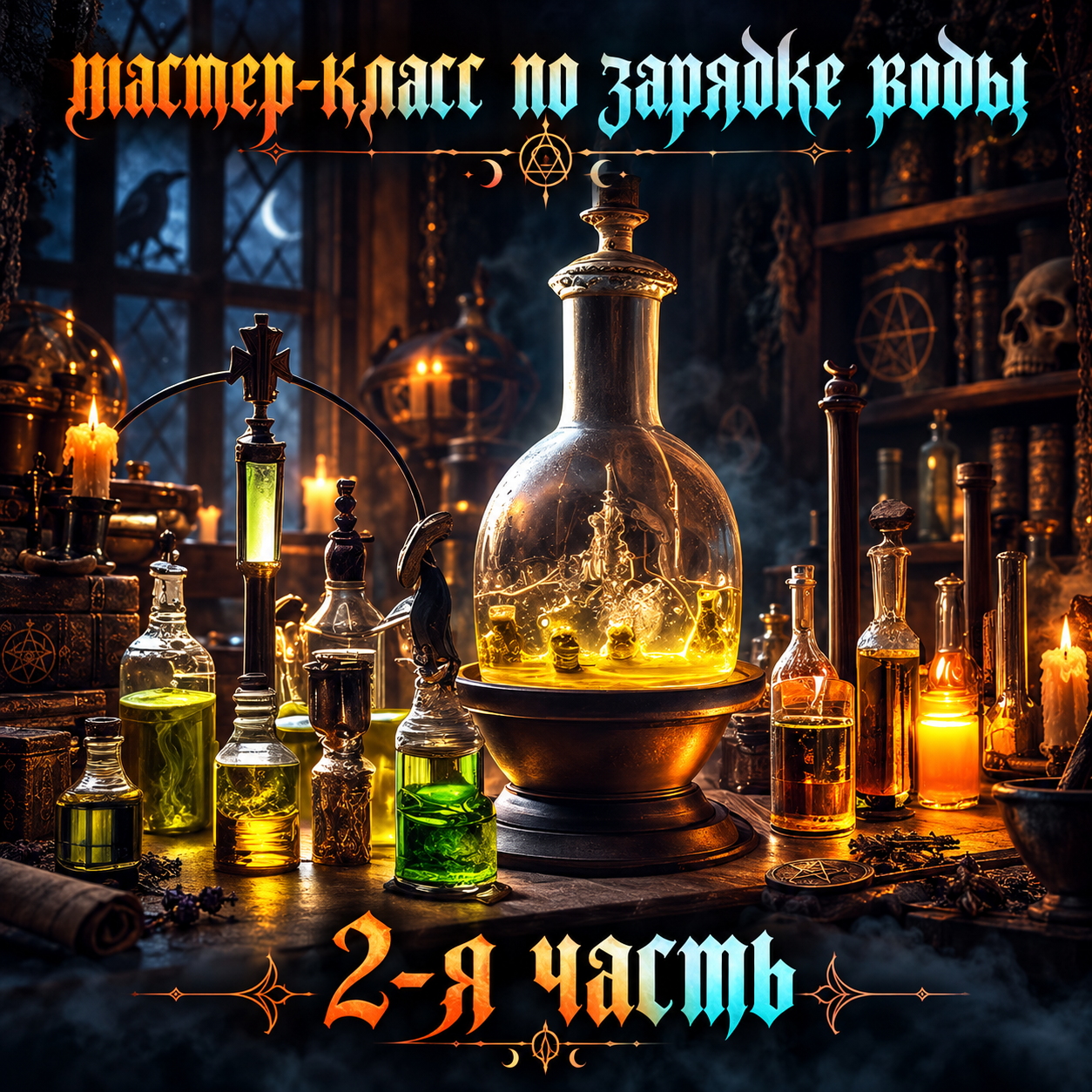 Мастер-класс по зарядке воды. 2-я часть